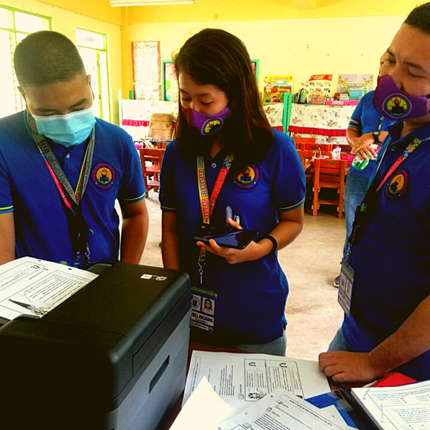 Brigada Eskwela 2020: RES Photocopier